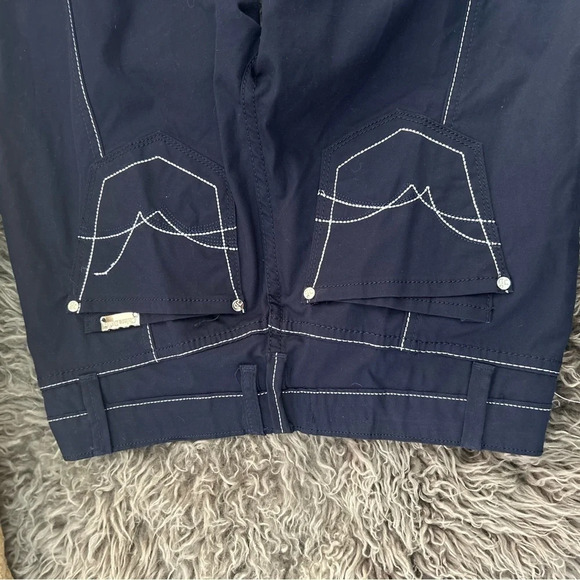 Chiara Dalba  “Glam” pants in navy size 32 - Picture 5 of 10